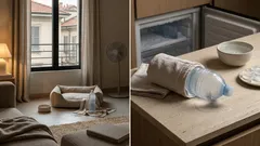 Bottiglia d’acqua congelata vicino alla cuccia: il trucco semplice per aiutare il cane col caldo