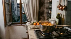 Odore di fritto in casa: il trucco con bucce di mandarino e chiodi di garofano